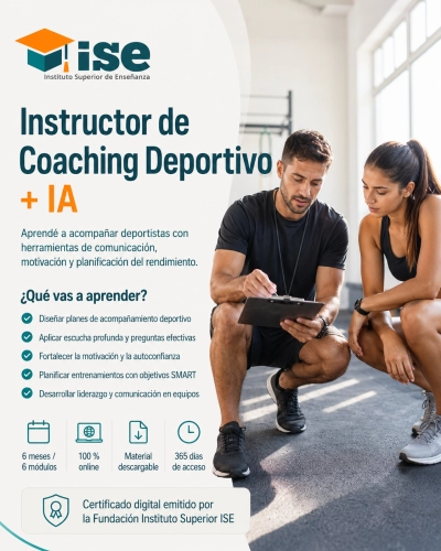 Instructor de Coaching Deportivo + IA