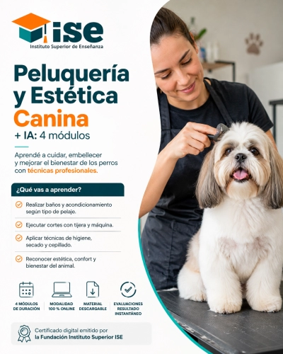 Peluquería y Estética Canina + IA